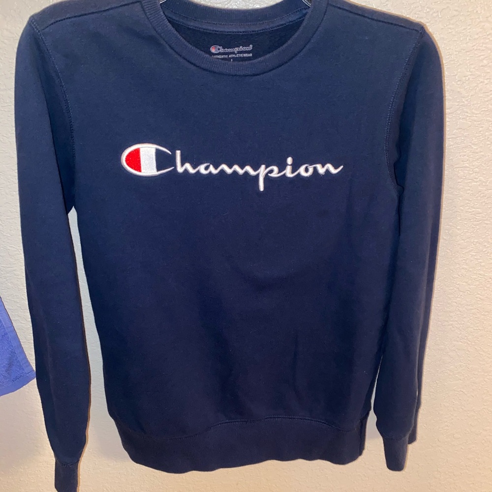 Champion Navy crewneck